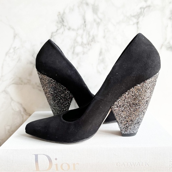 Ramon Tenza Suede Heels - Picture 9 of 11